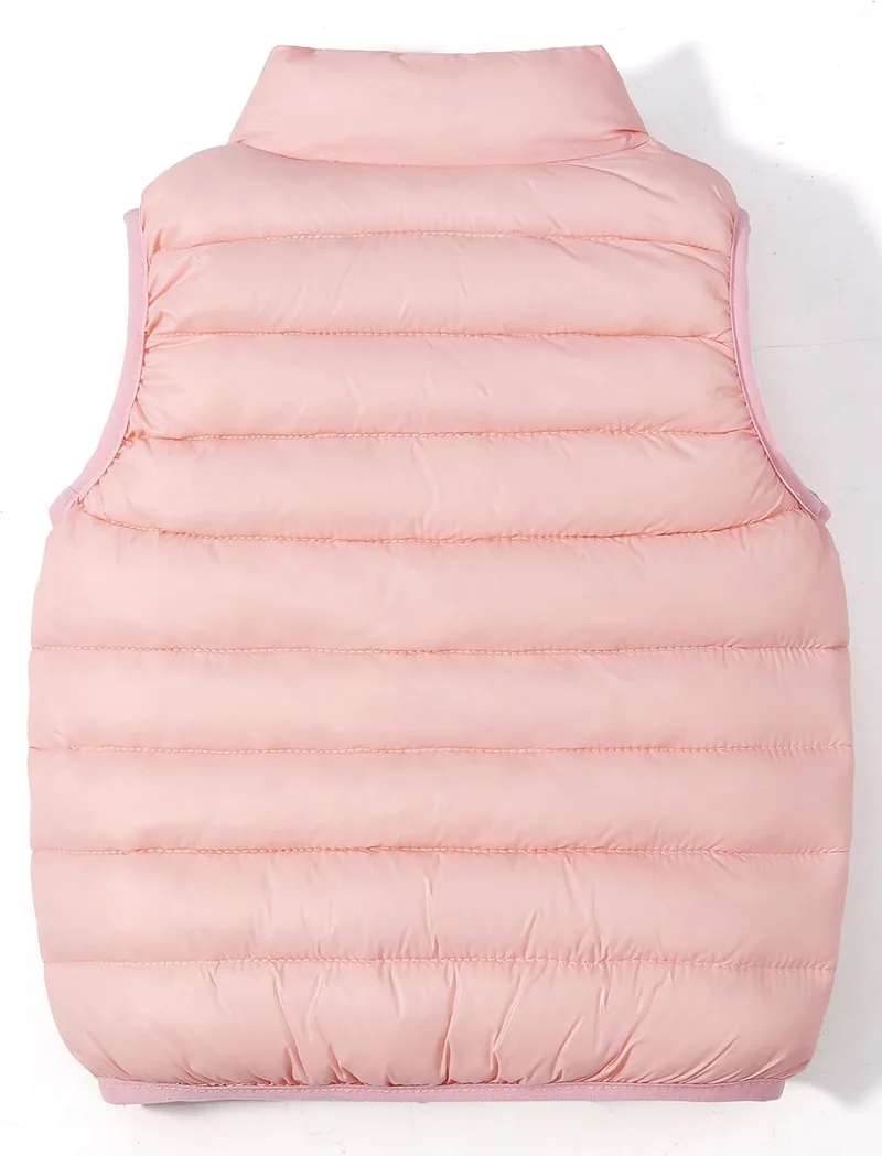 Happy Cherry Kinder Winterweste Gefütterte Stehkragen Weste Winddicht Ärmellose Jacke Baby Warme Ste
