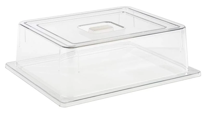 APS 11042 CLEAR GN 1/1 Transparente GN 1/2 Abdeckung, 53 x 32.5 x 9.5 cm