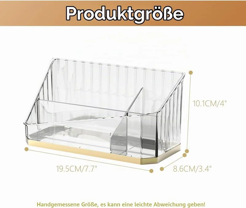 HARLIANGXY Spiegelschrank Organizer Innen, 2 Stücke Badezimmerschrank Aufbewahrung Box, Kunststoff M