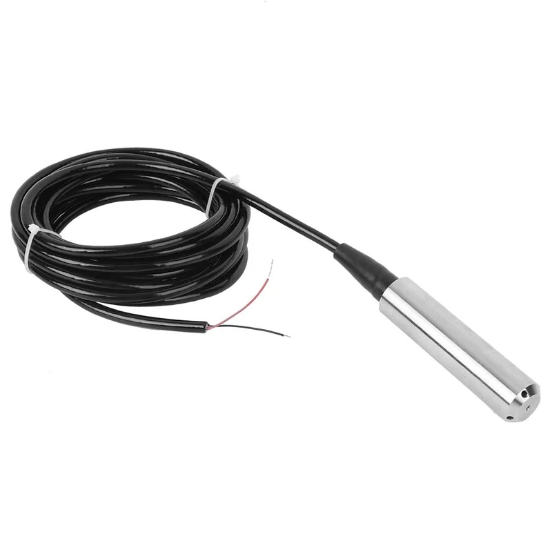 Füllstandssensor Wasser TL-136, DC 24V 4-20ma Wasserstandssensor Edelstahl Flüssigkeitsstandsensor I