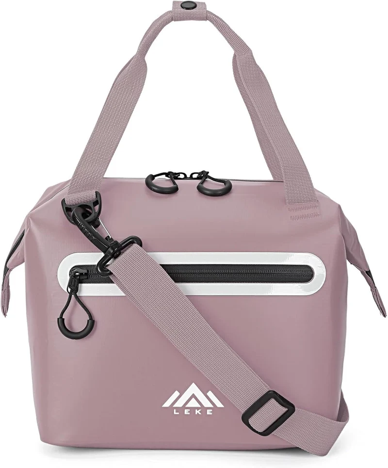 Lekesky Kühltasche Klein 12L – Wasserdicht & Leckgeschützt, Isolierte Lunchtasche für Unterwegs, Tra