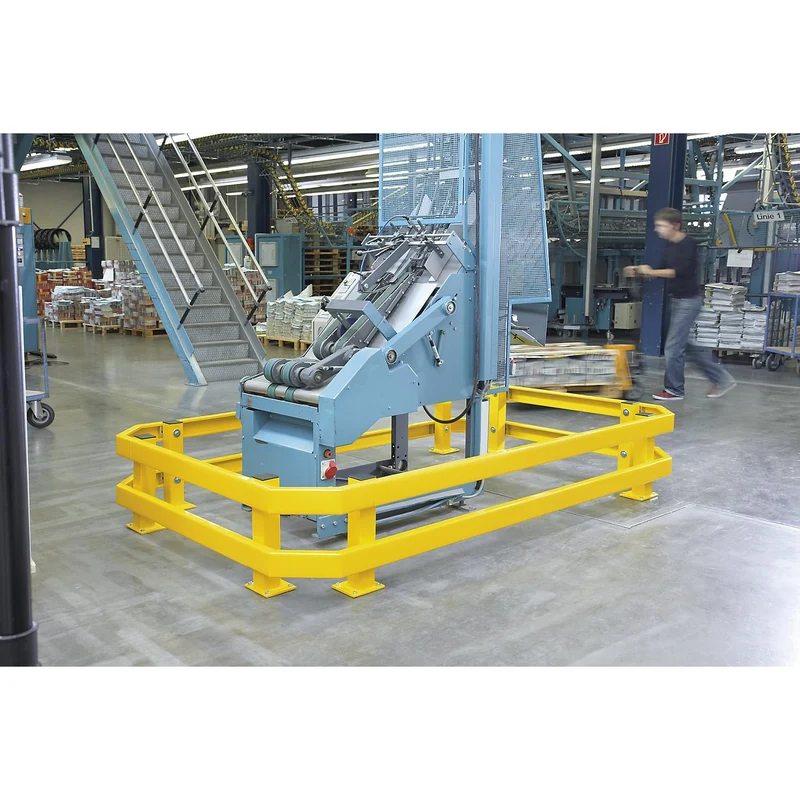 kaiserkraft | Rammschutz-Planke | Länge 2000 mm | für innen | pulverbeschichtet