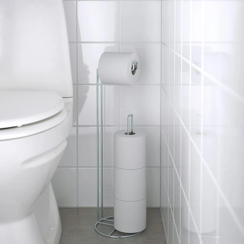 Ikea KROKFJORDEN Toilettenpapierständer verzinkt