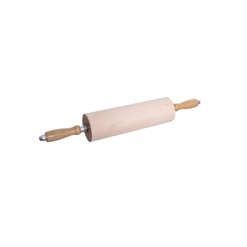 024001 Buchenholz Rollholz mit Kugellagern, 30cm Länge