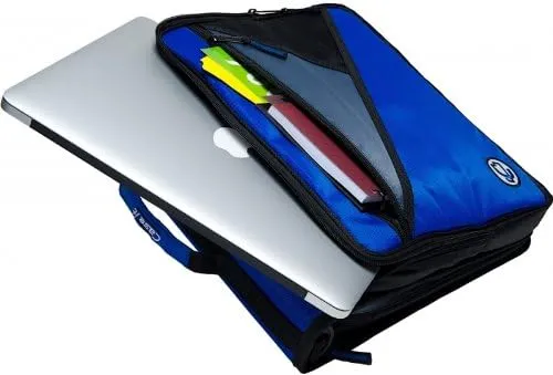 Case-it LT-007 Universal-Ordner mit Reissverschluss, 5,1 cm (2 Zoll) grosse Tasche, gepolsterte Tasc