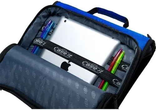 Case-it LT-007 Universal-Ordner mit Reissverschluss, 5,1 cm (2 Zoll) grosse Tasche, gepolsterte Tasc