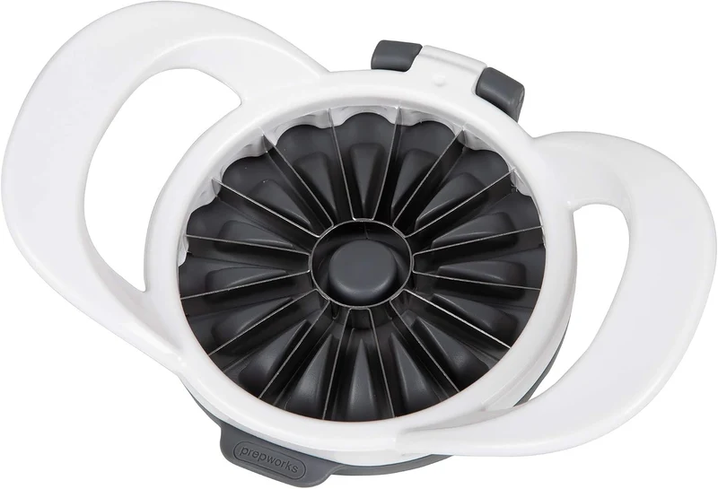 Prepworks by Progressive Apfelschneider und Entkerner mit 16 Schlitzen, Grau / Weiss, Weiss