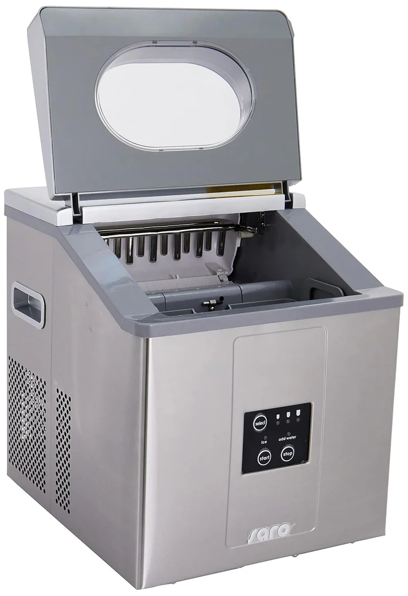Saro EB 15 Eiswürfelbereiter/15 kg/24 h/230 V/1 Ph/0,16 kW/3 Eiswürfelgrössen wählbar/Luftkühlung &