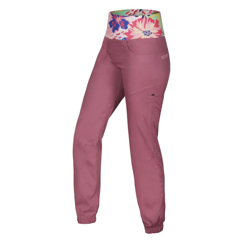 Ocun Damen Sansa Hose Kletterhsoe Boulderhose L Rosa Tisch, L Rosa Tisch