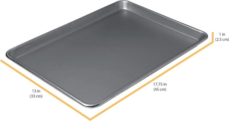 Chicago Metallic 16813 Professional Non-Stick Cooking/Baking Sheet, 17-Inch-by-12.25-Inch