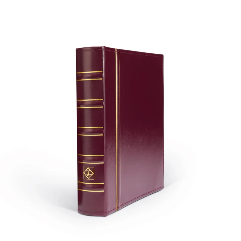 Leuchtturm 326586 Münzalbum OPTIMA Classic - Hochwertiger Ringbinder zum Münzen sammeln und selber G