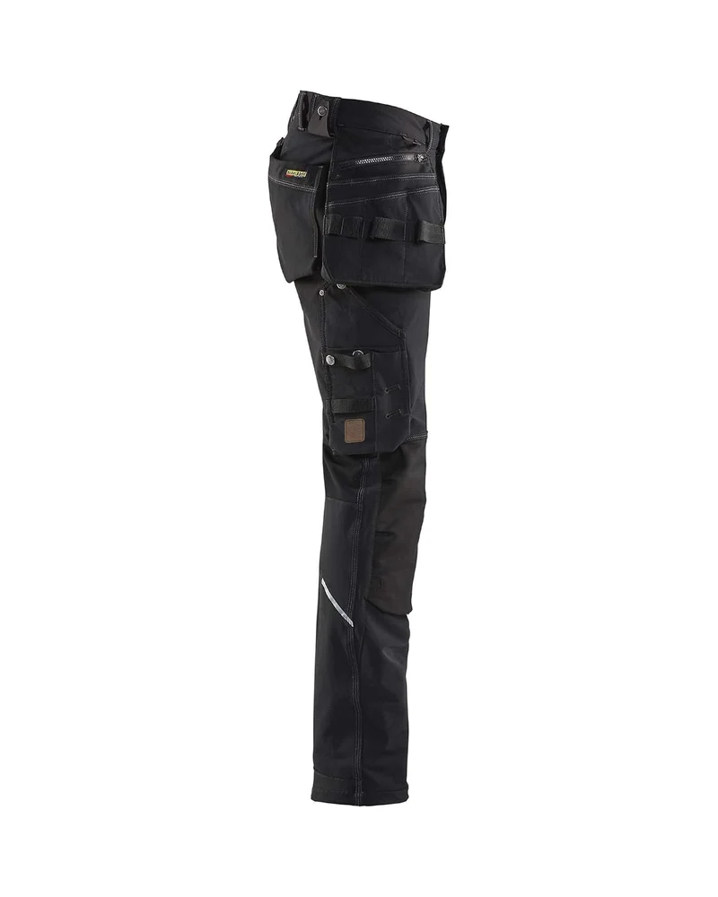 Blaklader 199816449900D100 X1900 4-Wege-Stretchhose, schwarz, Grösse D100
