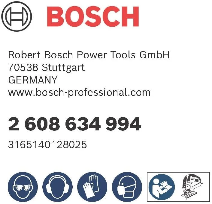 Bosch 5x PRO Thick and Thin Multi Material T345XF Stichsägeblatt (für Holz mit Nägeln, Stahl, Länge