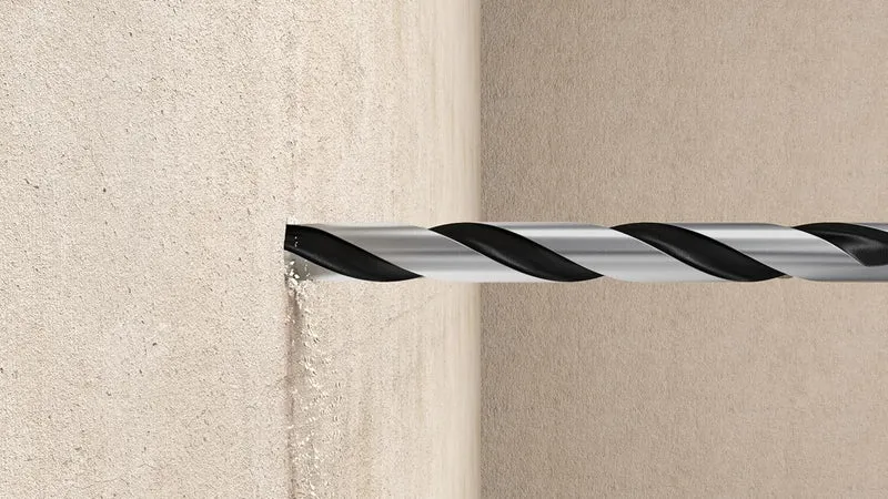 Fischer SDX Bohrer, 4 mm, für Wand, Beton, Stahlbeton, zylindrischer Schaft, 545702
