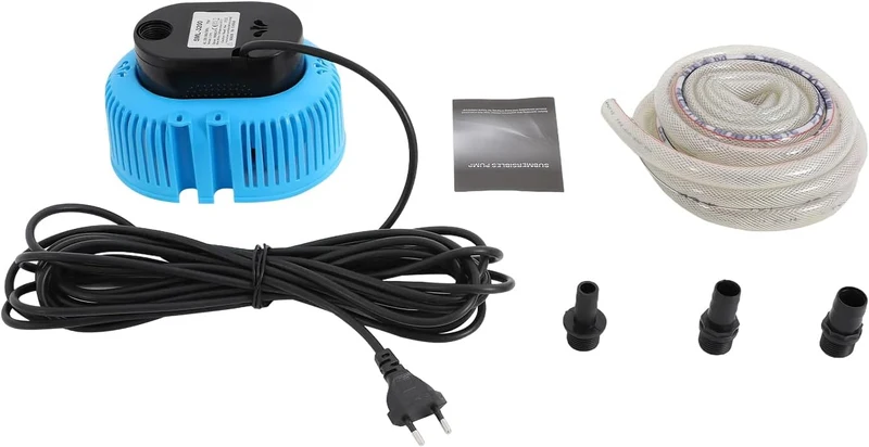 Poolabdeckpumpe Tauchpumpe 3000L/h Poolabdeckung Pumpe 75W Entwässerung | Kupfermotor befreit die Pl