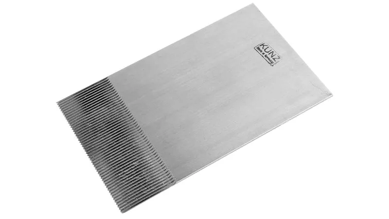 KUNZ® Ersatzeisen 03.80T Zahn/Toothed für Nr. 80 Made Germany | KUNZ Hobel für präzise Holzbearbeitu