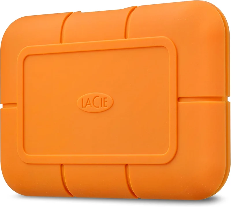 LaCie Rugged SSD externe SSD 2TB, 2.5 Zoll, PC & Mac, inkl. USB-C w/o USB-A Kabel, inkl. 3 Jahre Res