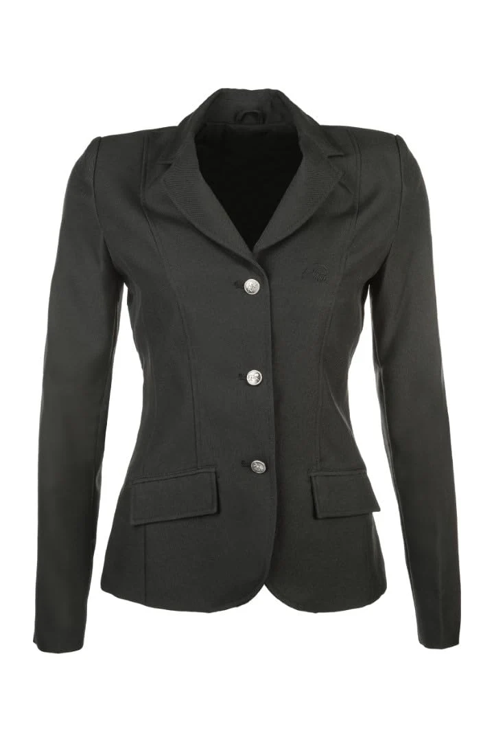 HKM 3341 Turnierjacket Marburg, Reitjacket Reitjacke schwarz Damen 48 48 Schwarz, 48 Schwarz