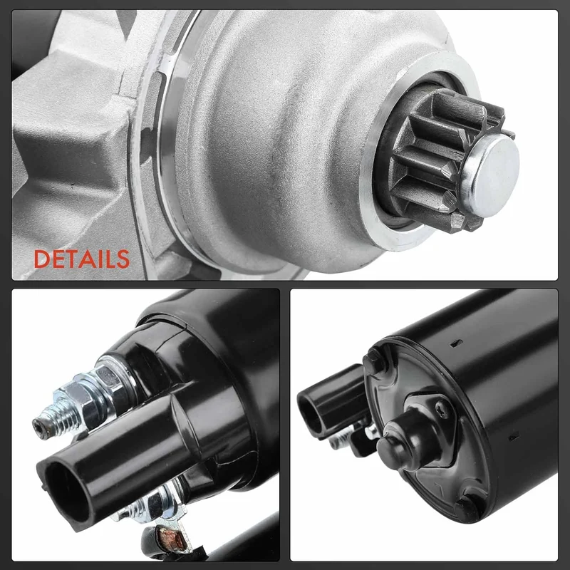 Frankberg Anlasser Starter 1,1KW Kompatibel mit A1 8X1 8XK 8XA 8XF 1.4L-2.0L A3 8P1 8P7 8PA 1.4L-2.0