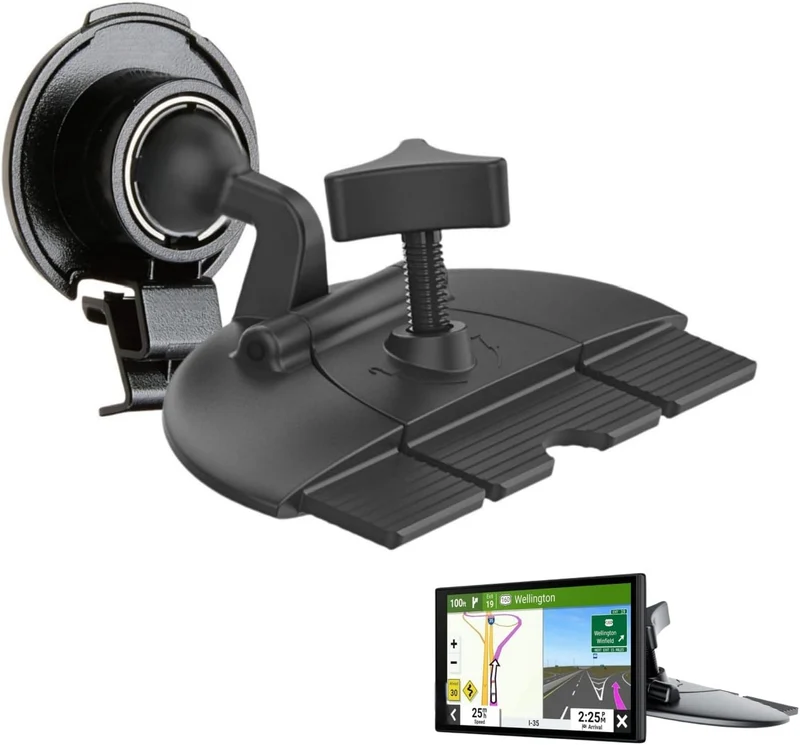CD Schlitz Halterung für Garmin, Auto Navi Halterung GPS für Garmin Nuvi Drive 52 Drivesmart 66 76 D