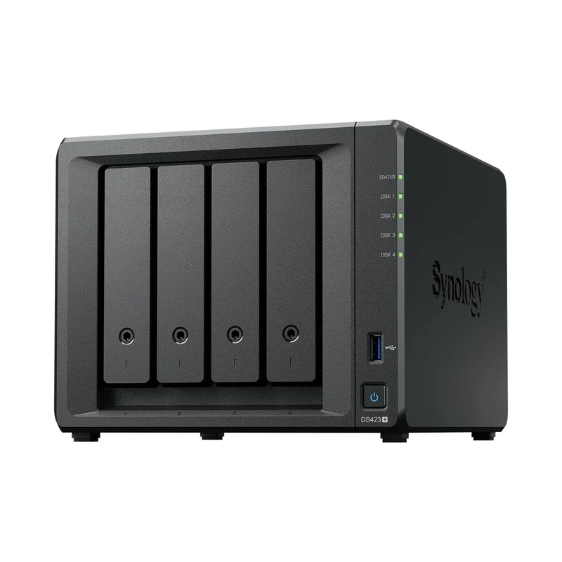 Synology DiskStation DS423+ Netzwerk-Speicherlaufwerk (schwarz)