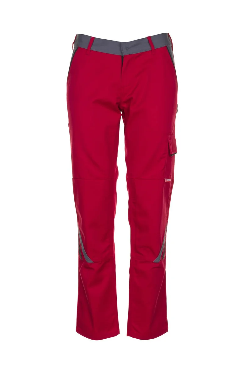 Planam Highline Damen Bundhose rot Schiefer schwarz Modell 2391 Grösse 50 Rot/Schiefer/Schwarz 50, R