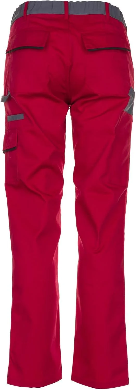 Planam Highline Damen Bundhose rot Schiefer schwarz Modell 2391 Grösse 50 Rot/Schiefer/Schwarz 50, R