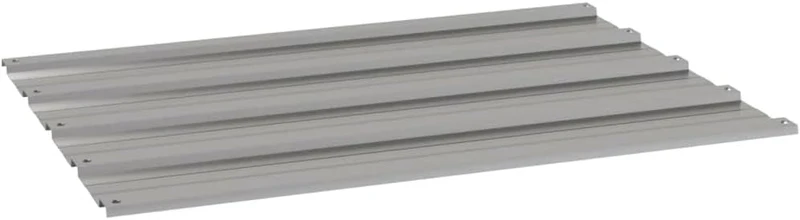 vidaXL Dachplatten 36 Stk., Trapezblech Wellblech, Dachblech Profilblech für Gerätehaus, Metallblech