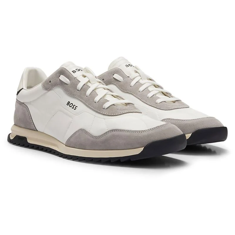 BOSS Herren Zayn_Lowp_nysd Low_Profile, 46 EU Open White