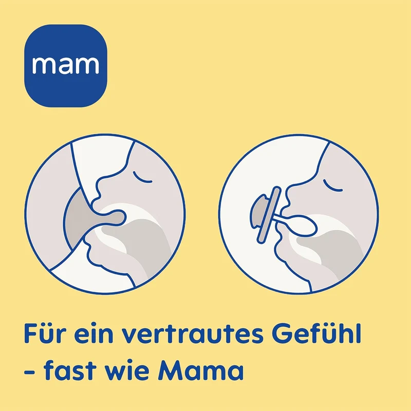 MAM Air Night Silikon Schnuller im 2er-Set, zahnfreundlicher und leuchtender Baby Schnuller, extra l