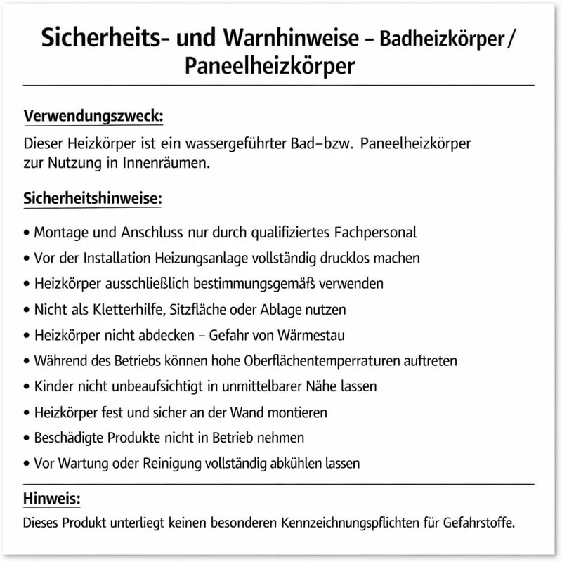 Heizkörper Badheizkörper Handtuchwärmer mit Seitenanschluss unten schwarz (1424 x 750 mm) (866 Watt