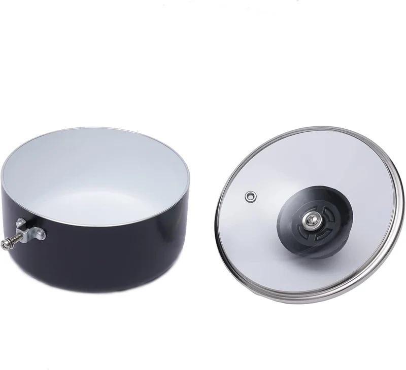 40W Elektrisches Schokofondue bis 2,2 Pfund Schokolade Schokofondue-Set Schokoladen-Fondue Einstellb