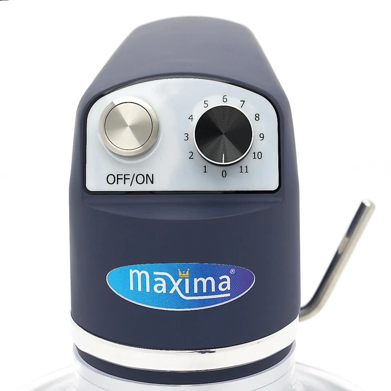 Maxima Gastro Planetenmischer - 7 l - Bis zu 2 kg Teig - Stahlblau Matt