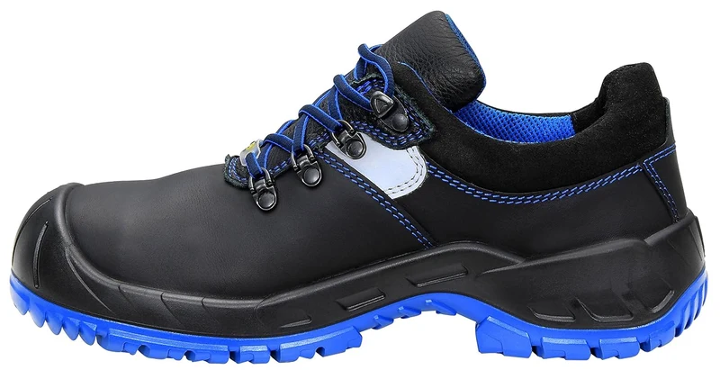 ELTEN Sicherheitsschuhe Alessio Low ESD S3, Damen und Herren, Leder, Stahlkappe, leicht, robust, Sch