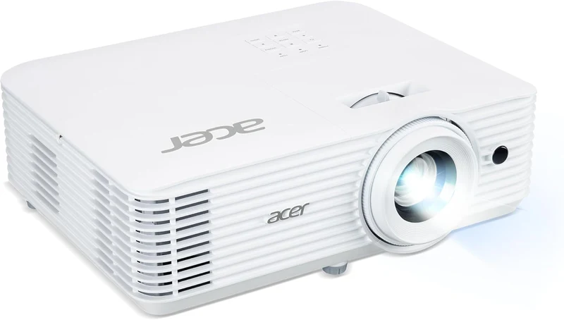 Acer X1528 DLP-Beamer - 1080p Full HD (1.920 x 1.080 Pixel), 5.200 ANSI Lumen, 10.000:1 Kontrast, 3D
