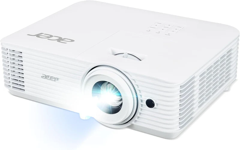 Acer X1528 DLP-Beamer - 1080p Full HD (1.920 x 1.080 Pixel), 5.200 ANSI Lumen, 10.000:1 Kontrast, 3D