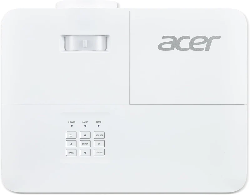 Acer X1528 DLP-Beamer - 1080p Full HD (1.920 x 1.080 Pixel), 5.200 ANSI Lumen, 10.000:1 Kontrast, 3D