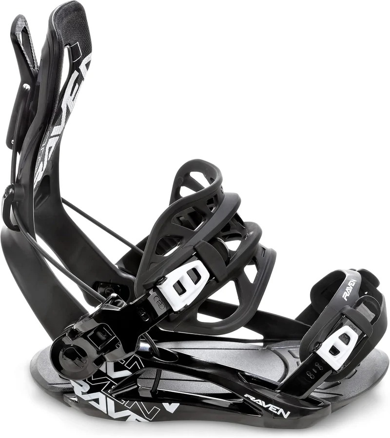 RAVEN Snowboard Set: Snowboard Grizzly + Bindung Fastec FT360 Black 159cm + FT360 Black L, 159cm + F
