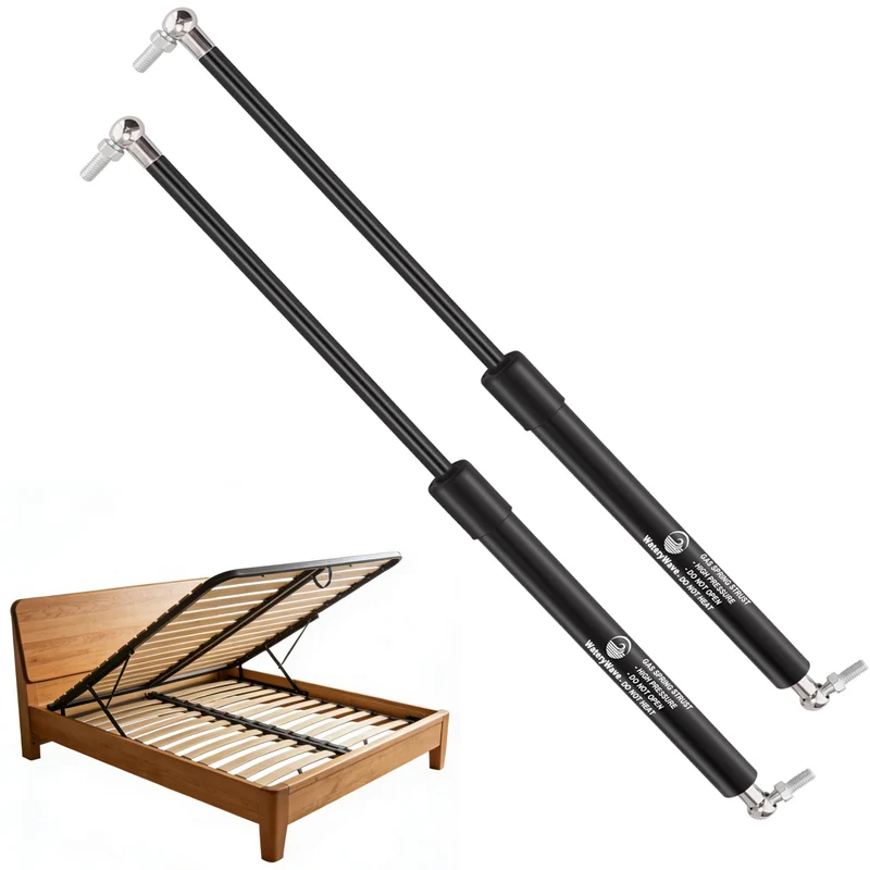 2Pcs 500MM 600N Universal Gasdruckfeder mit Kugelgelenkköpfen Kofferraum-gasfeder Gasdruckdämpfer fü