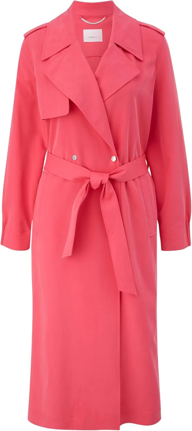 s.Oliver Trenchcoat aus Viskosemix 42 4515_pink, 42 4515_pink