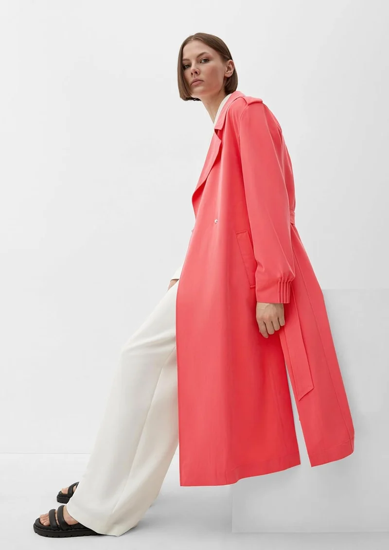 s.Oliver Trenchcoat aus Viskosemix 42 4515_pink, 42 4515_pink
