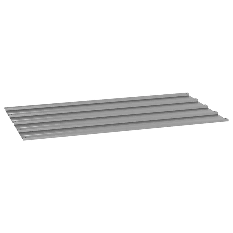 vidaXL Dachplatten 12 Stk., Trapezblech Wellblech, Dachblech Profilblech für Gerätehaus, Metallblech