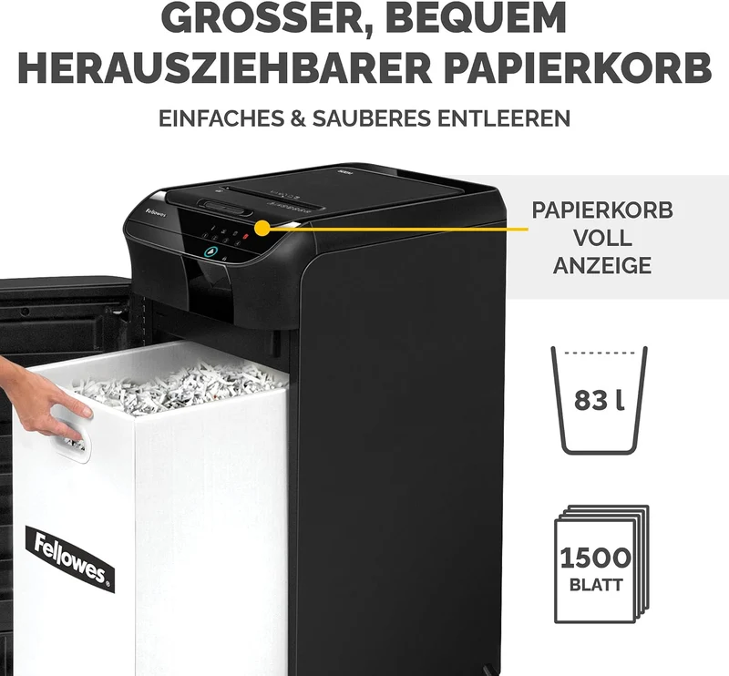 Fellowes Automatischer Entstörer Automax 600 m Mikro-Partikel 230 V EU/UK