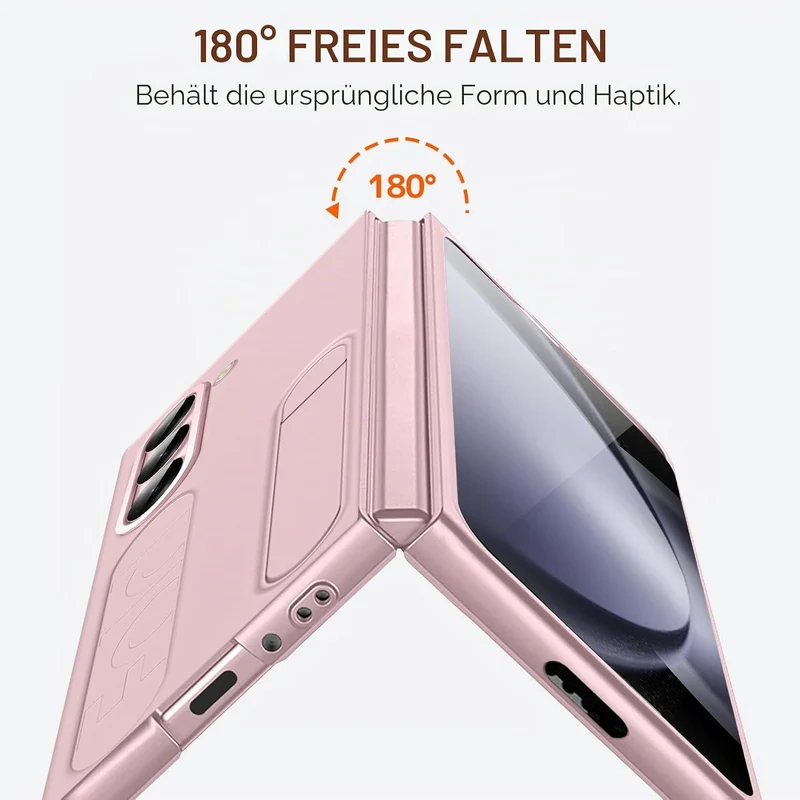 NINKI Für Samsung Galaxy Z Fold 5 hülle Armband Case mit Kickstand Galaxy fold 5 Wristband handyhüll