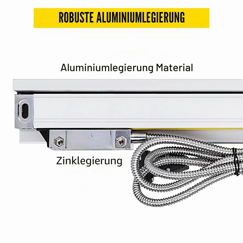 OldFe 10 Zoll Linearmassstab 3,7 kg Linear Scale Set Lineare Skala 3 m Lineare Elektronische Waage E