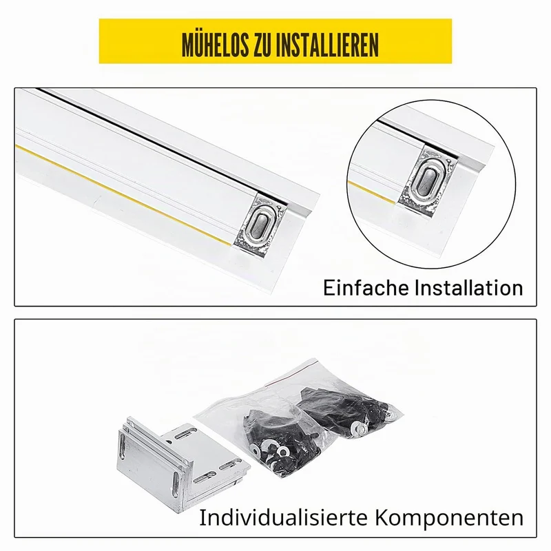 OldFe 10 Zoll Linearmassstab 3,7 kg Linear Scale Set Lineare Skala 3 m Lineare Elektronische Waage E