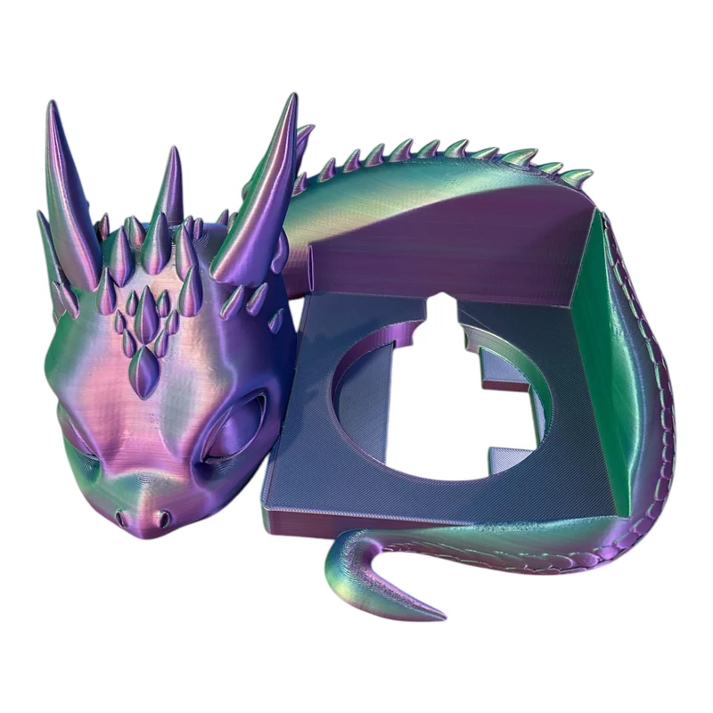 Toniebox kompatibler Baby Drachen oder Schildkröten Halter für Musikbox | 3D Druck Hörspielbox | pas
