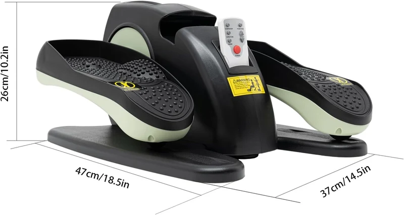 Heimtrainer Pedaltrainer Set Geschwindigkeiten einstellbar leise Beintrainer LCD-Display für Zuhause