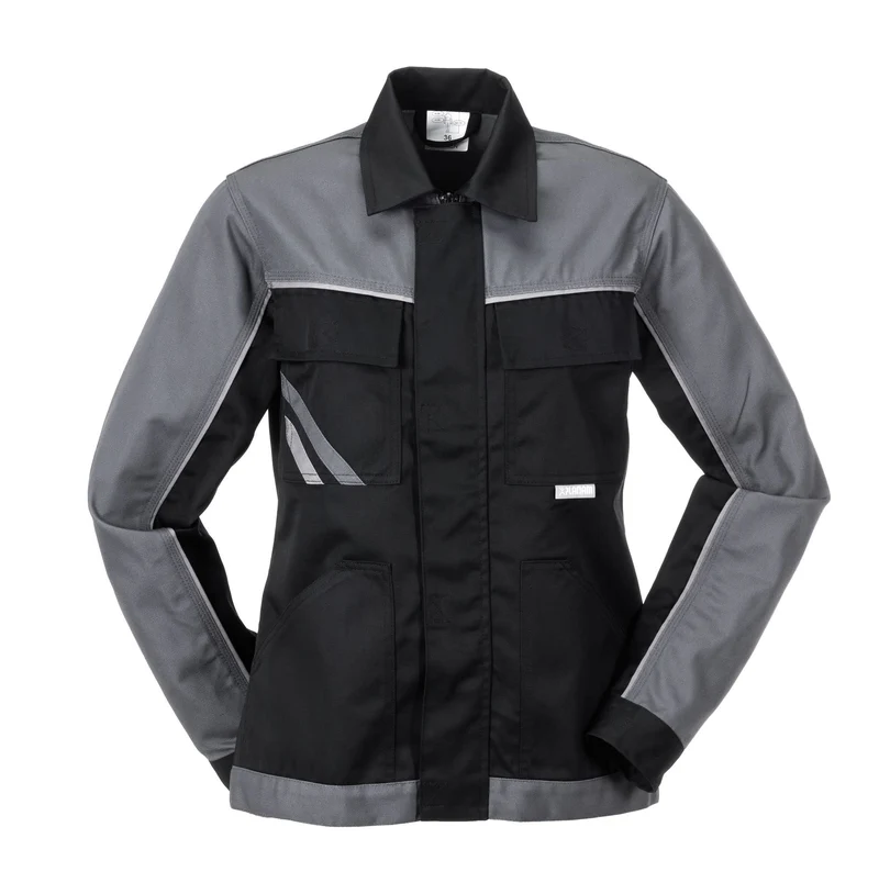 Planam Highline Damen Bundjacke schwarz schiefer zink Modell 2717 Grösse 46 Schwarz/Schiefer/Zink 46