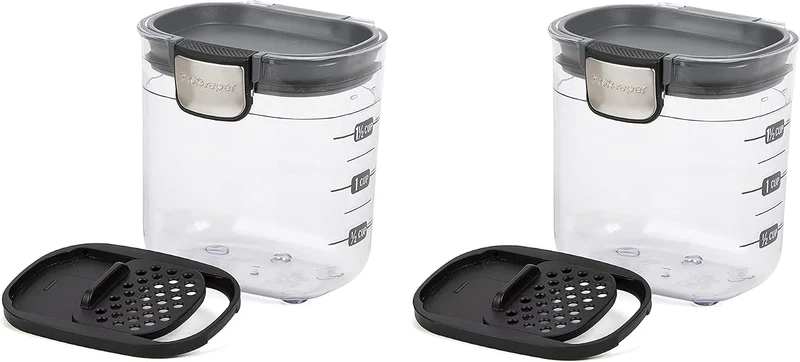 Progressive International PKS-401 Mini-Prokeeper mit luftdichter Silikondichtung, ideal für Gewürze